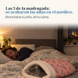 Imagen ilustrativa: Las 3 de la madrugada: se acabaron las uñas en el nórdico. Ahora tiene su sitio, en tu cama.